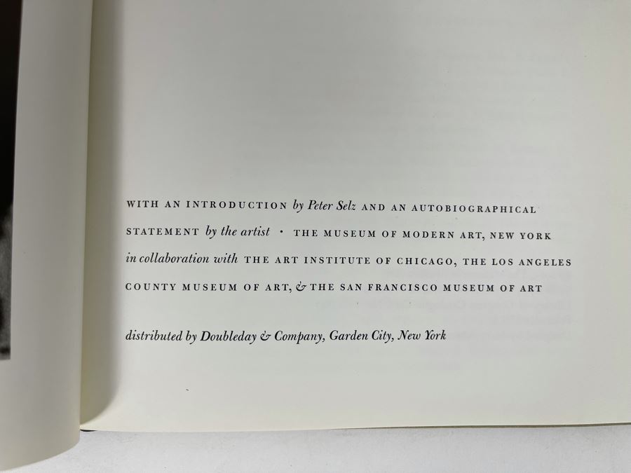 First Edition 1965 Book Alberto Giacometti The Museum Of Modern Art NY [Photo 4]