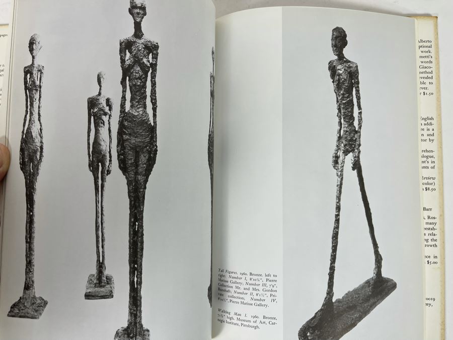 First Edition 1965 Book Alberto Giacometti The Museum Of Modern Art NY [Photo 8]