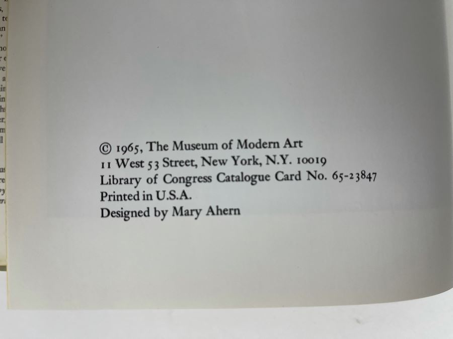First Edition 1965 Book Alberto Giacometti The Museum Of Modern Art NY [Photo 5]