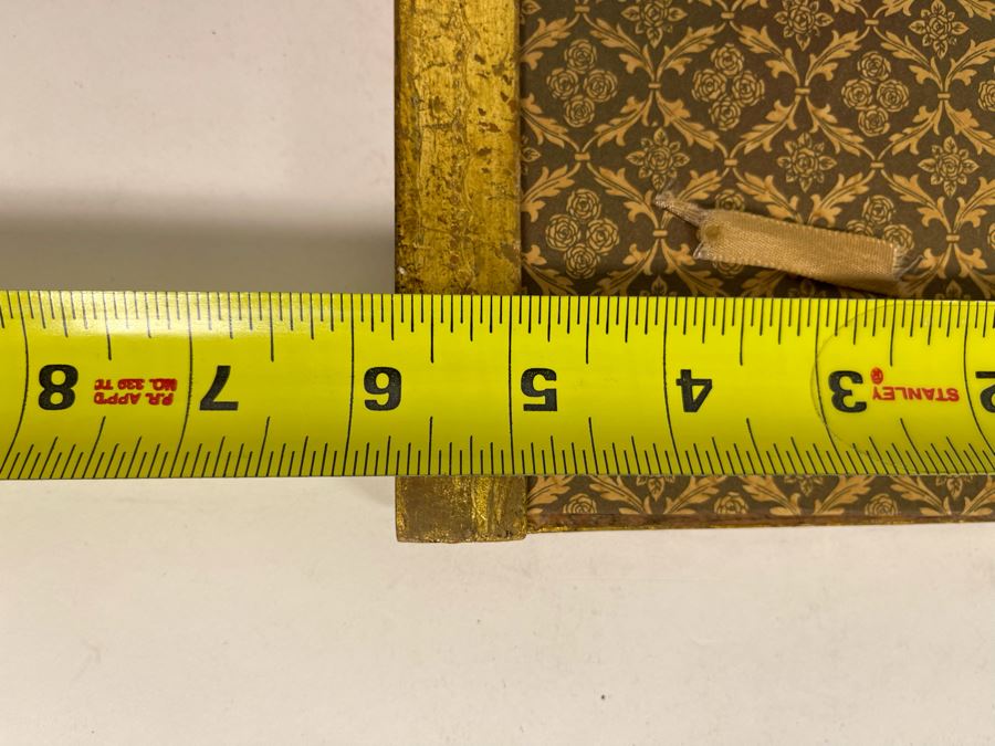 Antique Italian Picture Frame With Photo Of Jacquelyn Littlefield 5.5 X 7.5 [Photo 6]