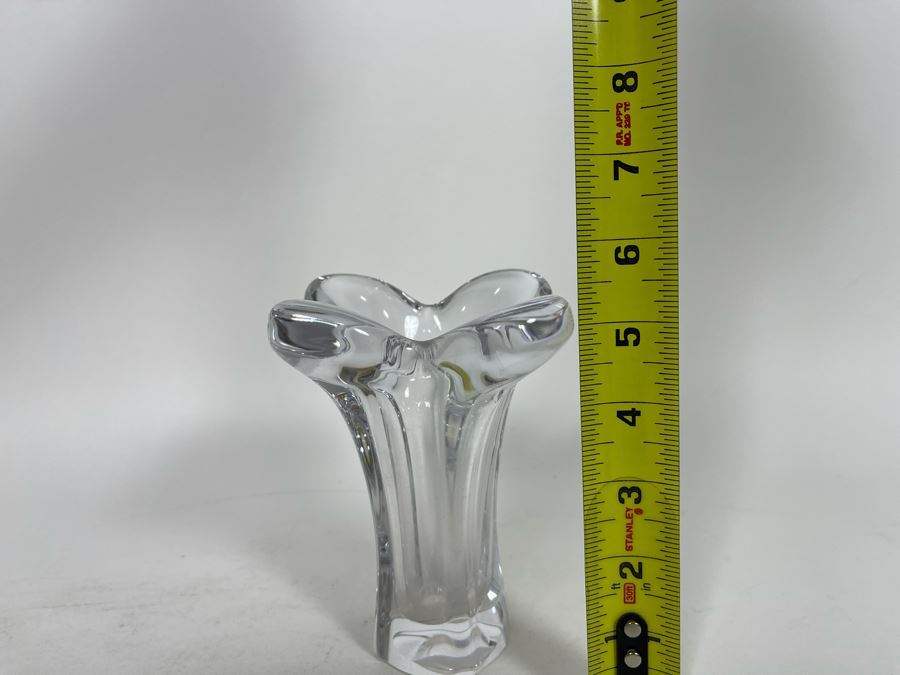 Crystal Vase 5.5H