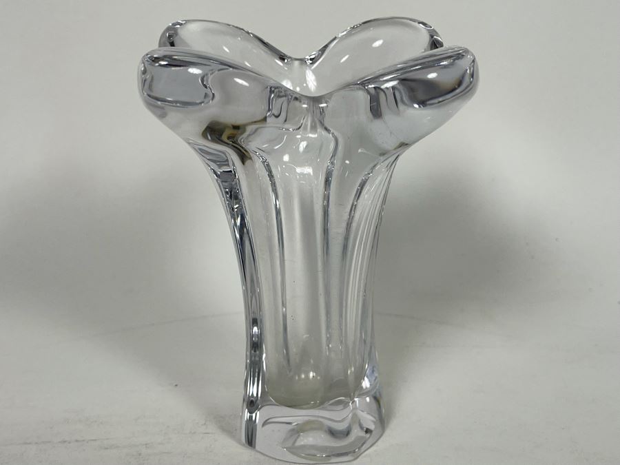 Crystal Vase 5.5H