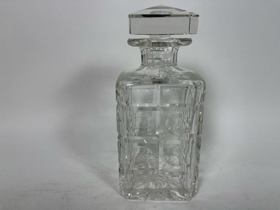 Cristal De Sevres France Crystal Whiskey Decanter 8.5H [Photo 3]
