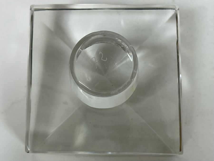 Cristal De Sevres France Crystal Whiskey Decanter 8.5H [Photo 10]