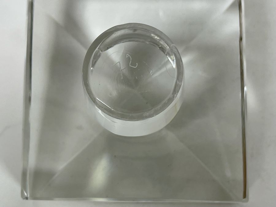 Cristal De Sevres France Crystal Whiskey Decanter 8.5H [Photo 9]