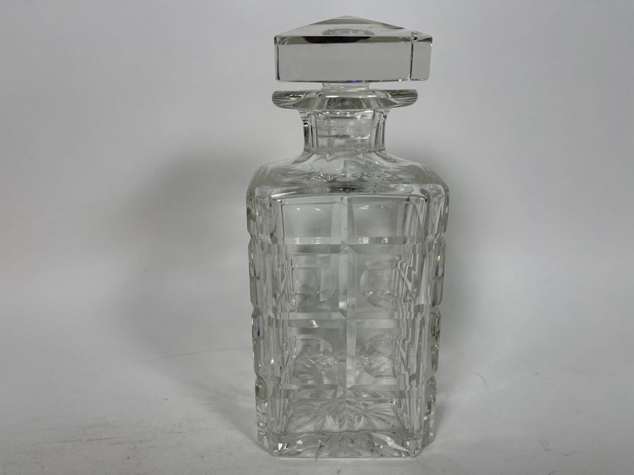 Cristal De Sevres France Crystal Whiskey Decanter 8.5H [Photo 4]