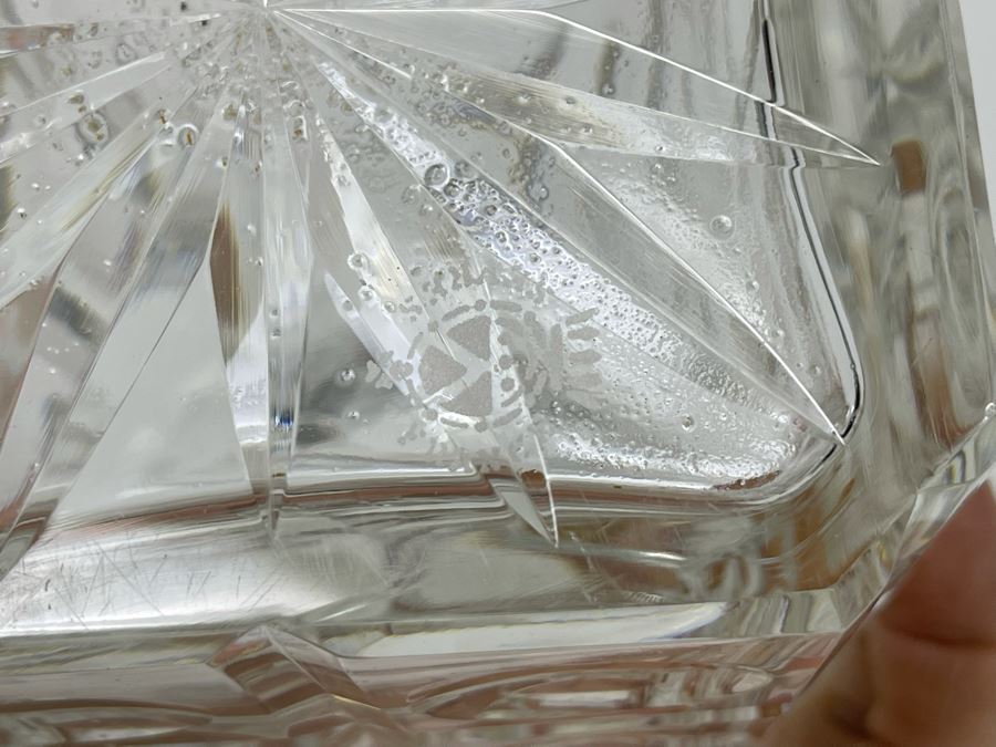 Cristal De Sevres France Crystal Whiskey Decanter 8.5H [Photo 7]