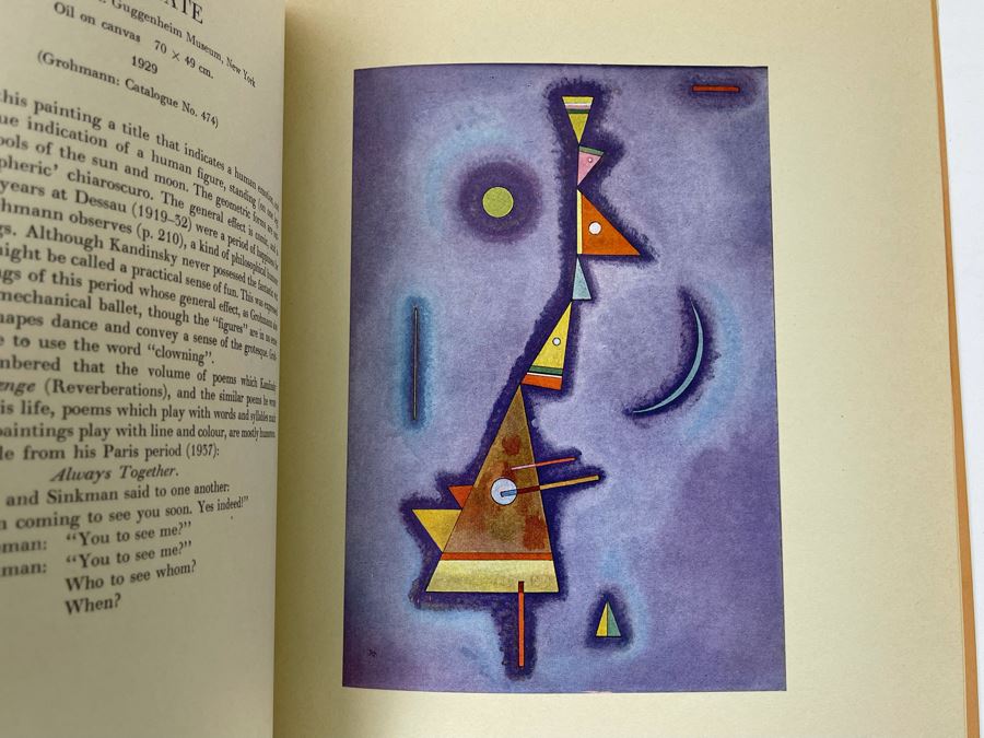 First Edition 1959 Book Wassily Kandinsky George Wittenborn By Faber And Faber Limited [Photo 7]