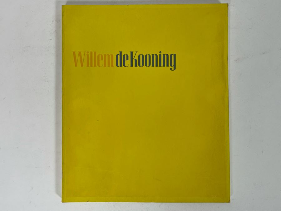 First Edition Book Willem De Kooning By Thomas B. Hess The Museum Of Modern Art NY