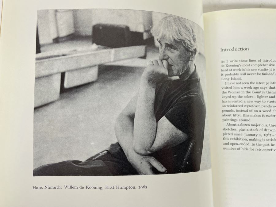 First Edition Book Willem De Kooning By Thomas B. Hess The Museum Of Modern Art NY [Photo 3]