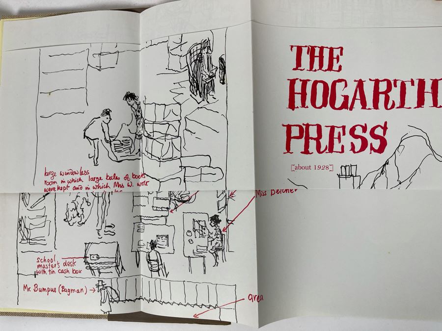 Signed First Edition Book A Boy At The Hogarth Press Signed By Richard Kennedy [Photo 8]