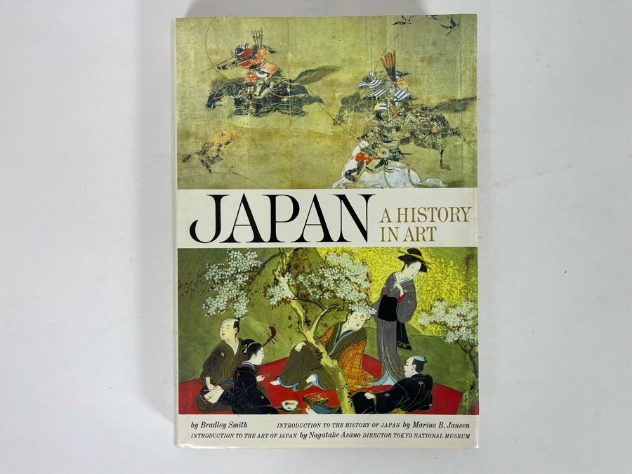 Signed First Printing Book Japan: A History In Art Signed By Bradley Smith