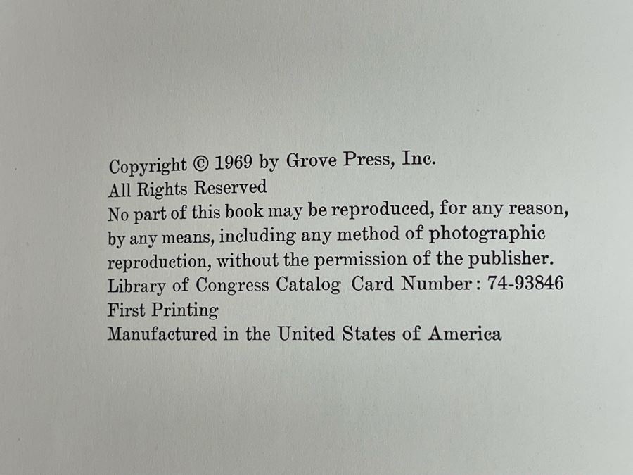 1969 First Printing Book Sixty Erotic Engravings From Juliette [Photo 3]