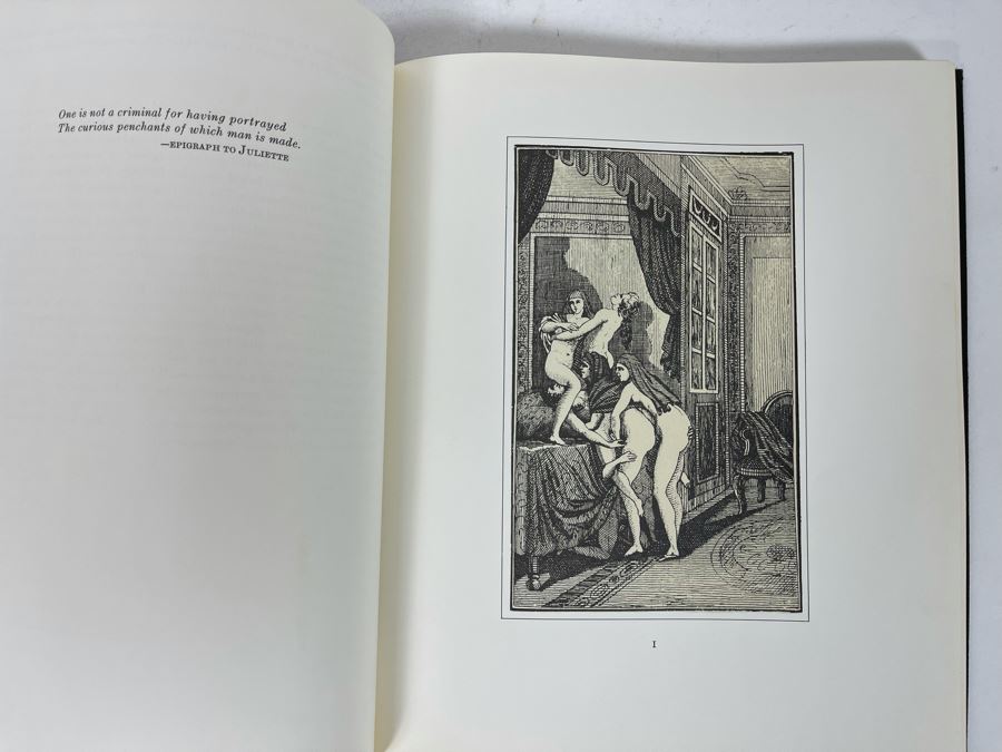 1969 First Printing Book Sixty Erotic Engravings From Juliette [Photo 4]
