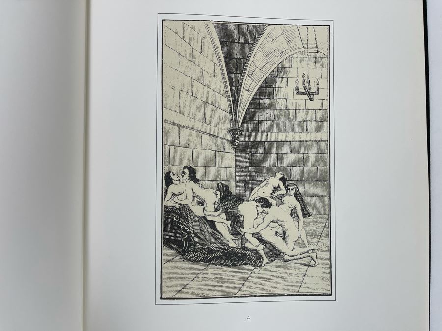 1969 First Printing Book Sixty Erotic Engravings From Juliette [Photo 7]