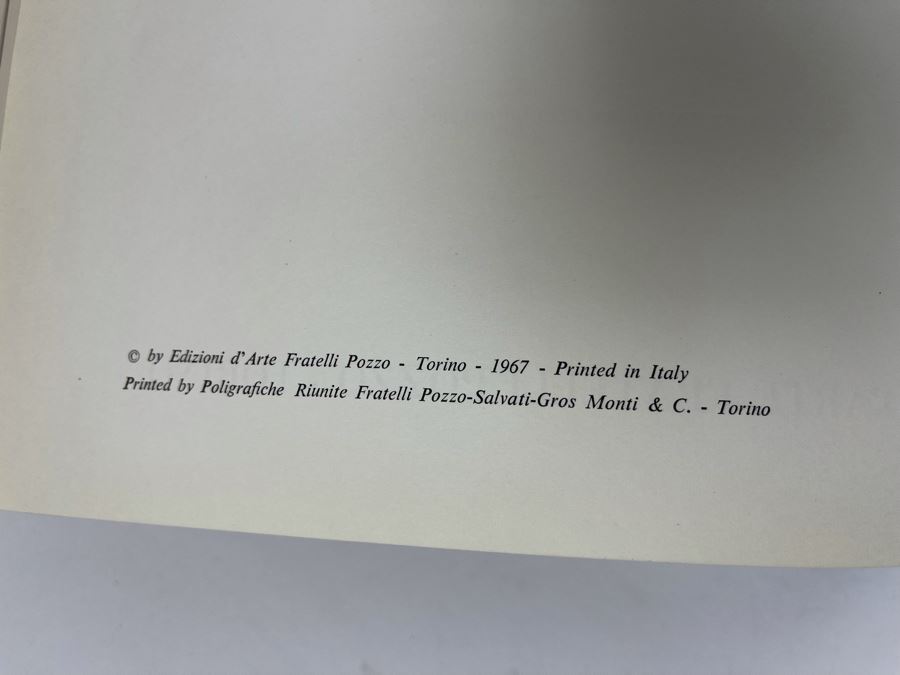 Signed 1967 First Edition Book The Peggy Guggenheim Collection Venice Signed By Peggy Guggenheim [Photo 8]