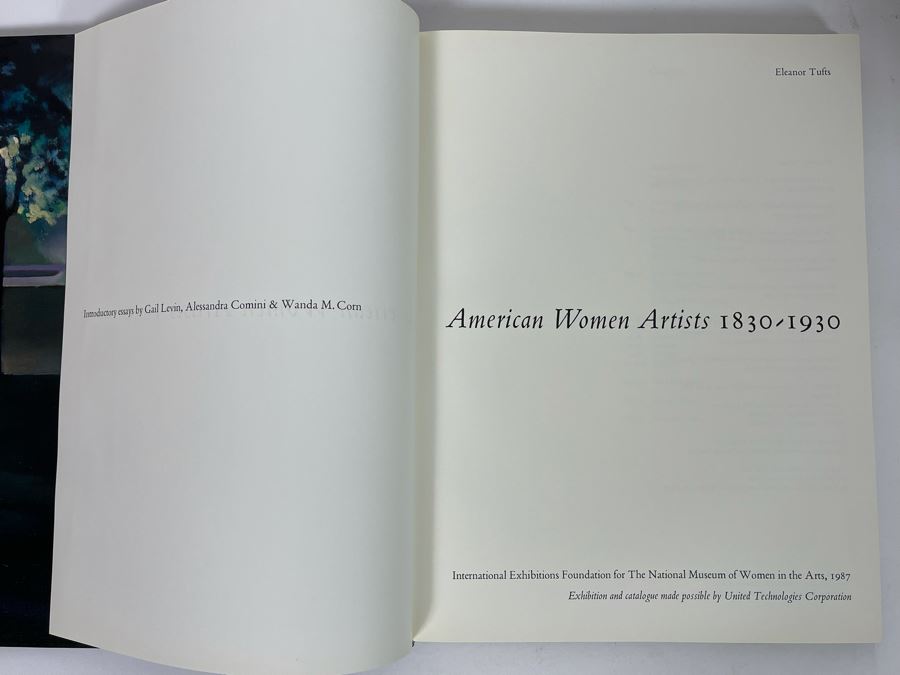 First Edition 1987 Book American Women Artists 1830-1930 The National Museum Of Women In The Arts [Photo 2]