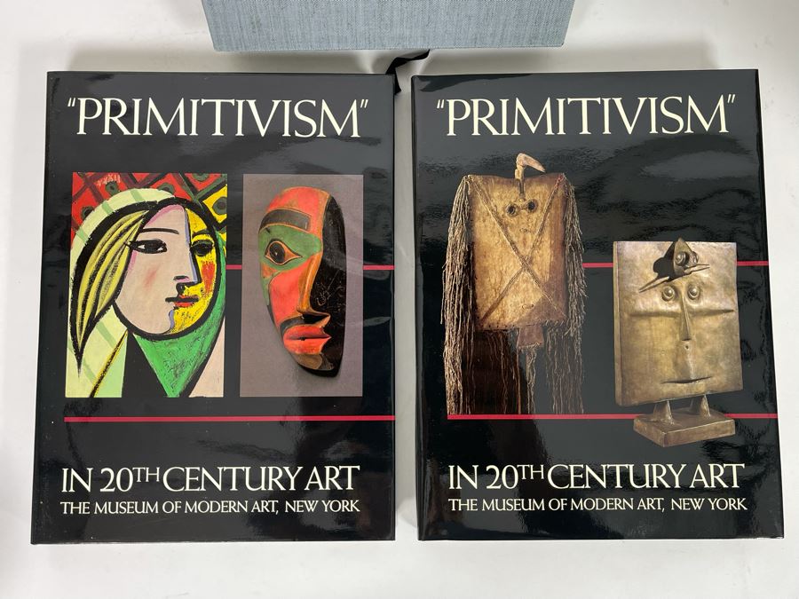 First Edition 1984 Book Set Primitivism In 20th Century Art Volumes I