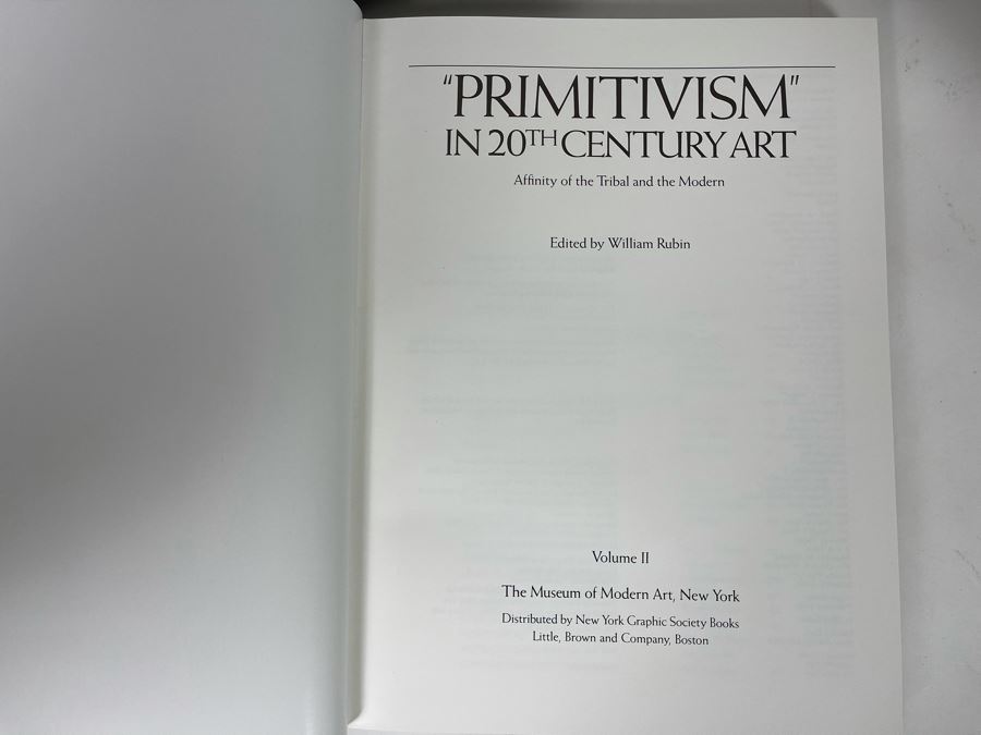 First Edition 1984 Book Set Primitivism In 20th Century Art Volumes I And II By The Museum Of Modern Art New York [Photo 5]