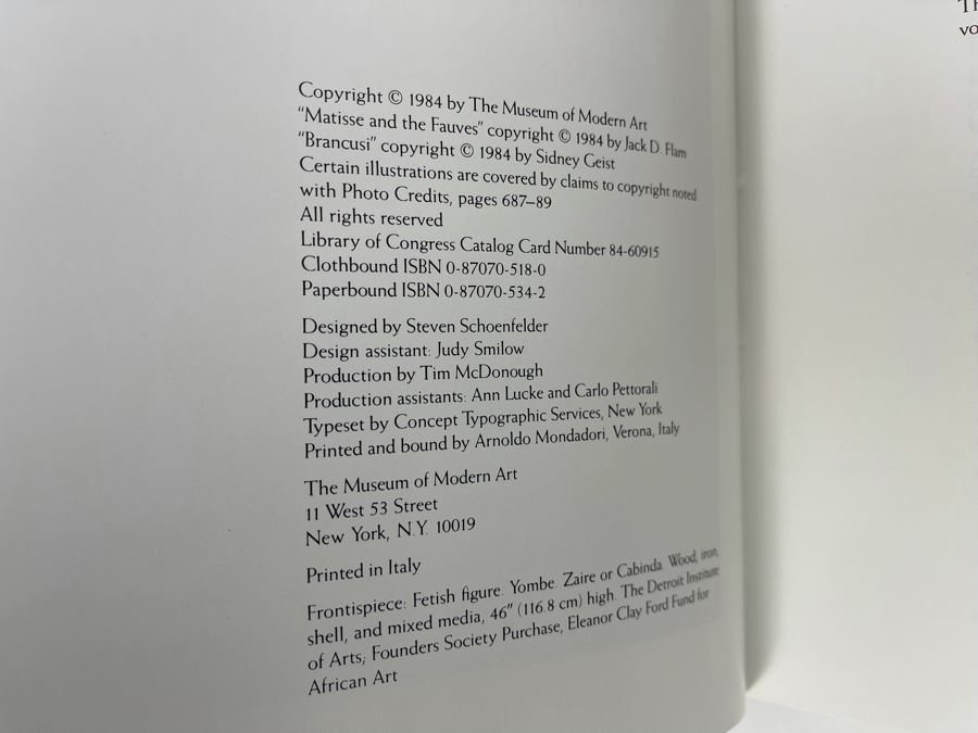 First Edition 1984 Book Set Primitivism In 20th Century Art Volumes I And II By The Museum Of Modern Art New York [Photo 9]