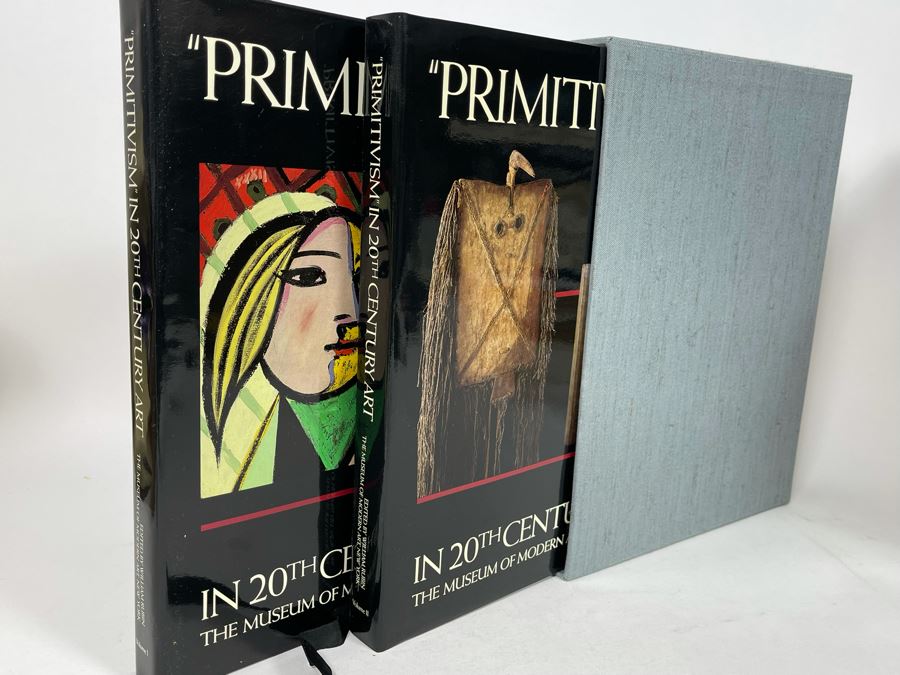 First Edition 1984 Book Set Primitivism In 20th Century Art Volumes I And II By The Museum Of Modern Art New York