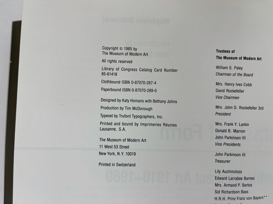 First Edition 1985 Book Contrasts Of Form Geometric Abstract Art 1910-1980 The Museum Of Modern Art NY [Photo 4]