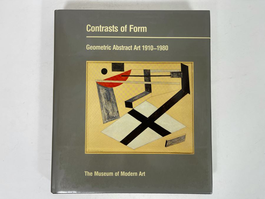 First Edition 1985 Book Contrasts Of Form Geometric Abstract Art 1910-1980 The Museum Of Modern Art NY