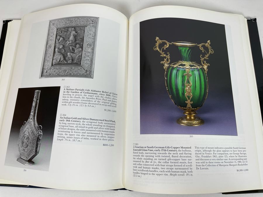 Sotheby's Auction Catalog: The Collection Of The Late Count And Countess Guy Du Boisrouvray 1989 [Photo 9]