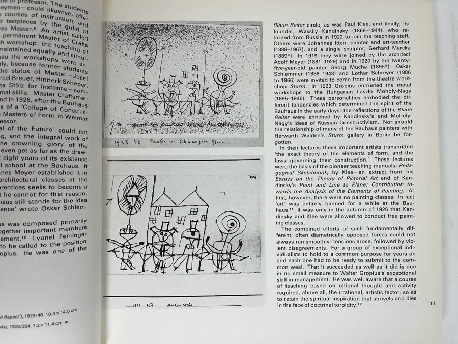 First Edition 1973 Book Paul Klee And The Bauhaus By Christian Geelhaar New York Graphic Society Ltd [Photo 5]