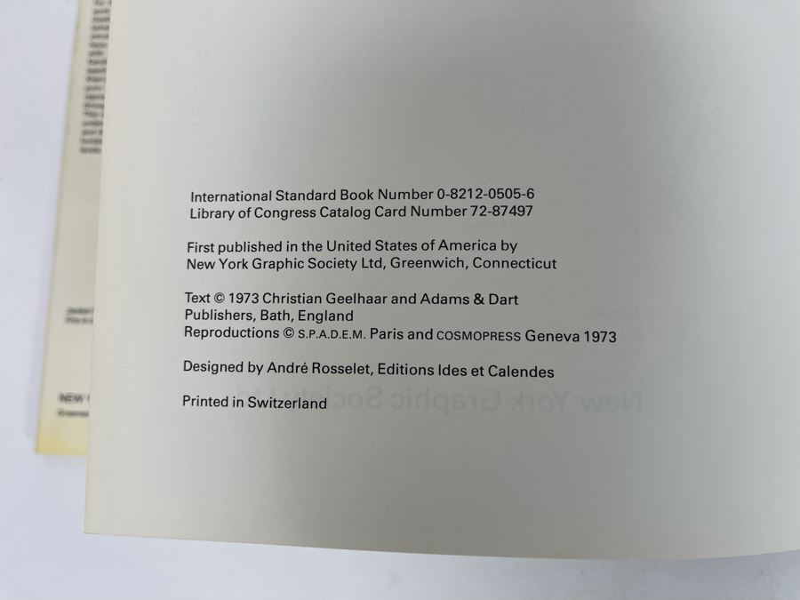 First Edition 1973 Book Paul Klee And The Bauhaus By Christian Geelhaar New York Graphic Society Ltd [Photo 4]