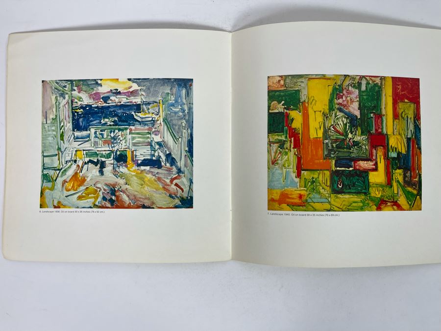 Original 1974 Gallery Exhibit Catalog Brochure For The Estate Of Hans Hofmann By Andre Emmerich Gallery [Photo 7]