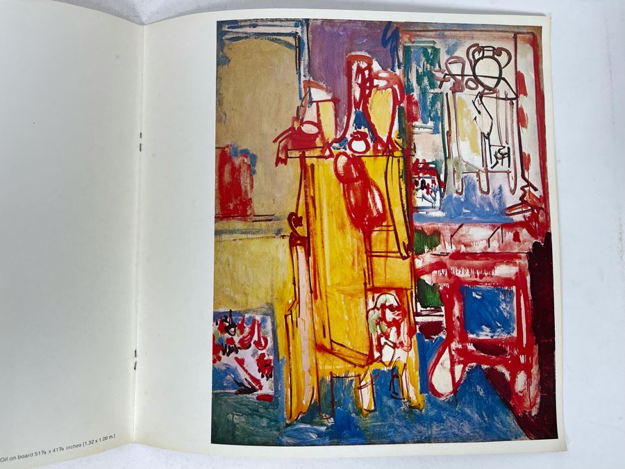 Original 1974 Gallery Exhibit Catalog Brochure For The Estate Of Hans Hofmann By Andre Emmerich Gallery [Photo 6]