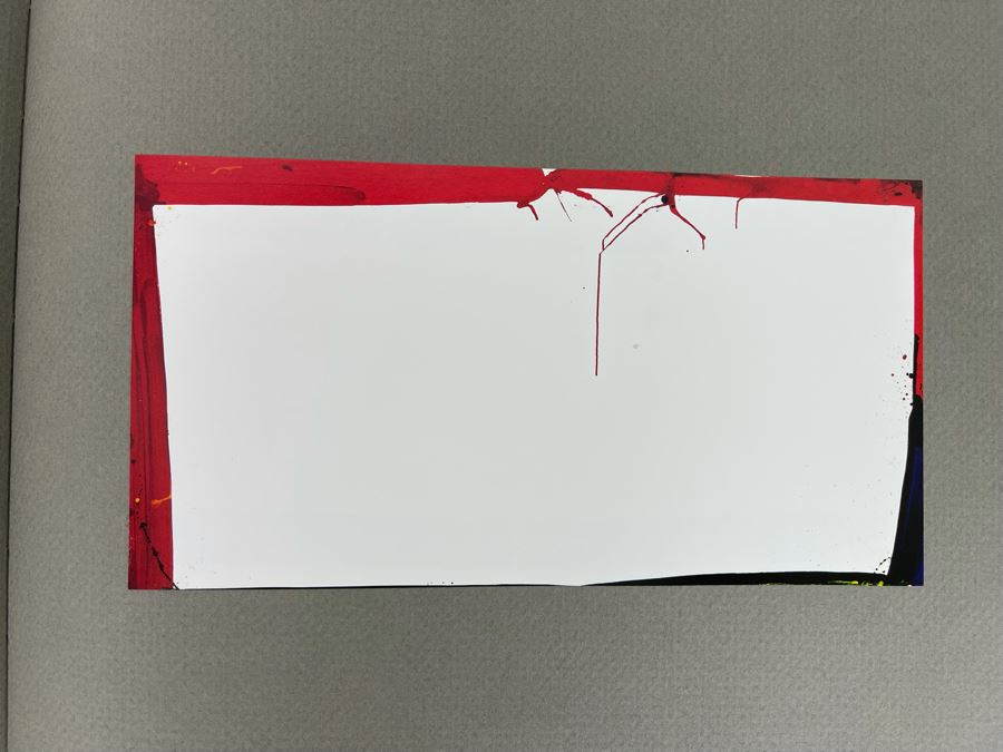 First Edition 1991 Book Sam Francis Edge Paintings James Corcoran Gallery Santa Monica, CA [Photo 6]