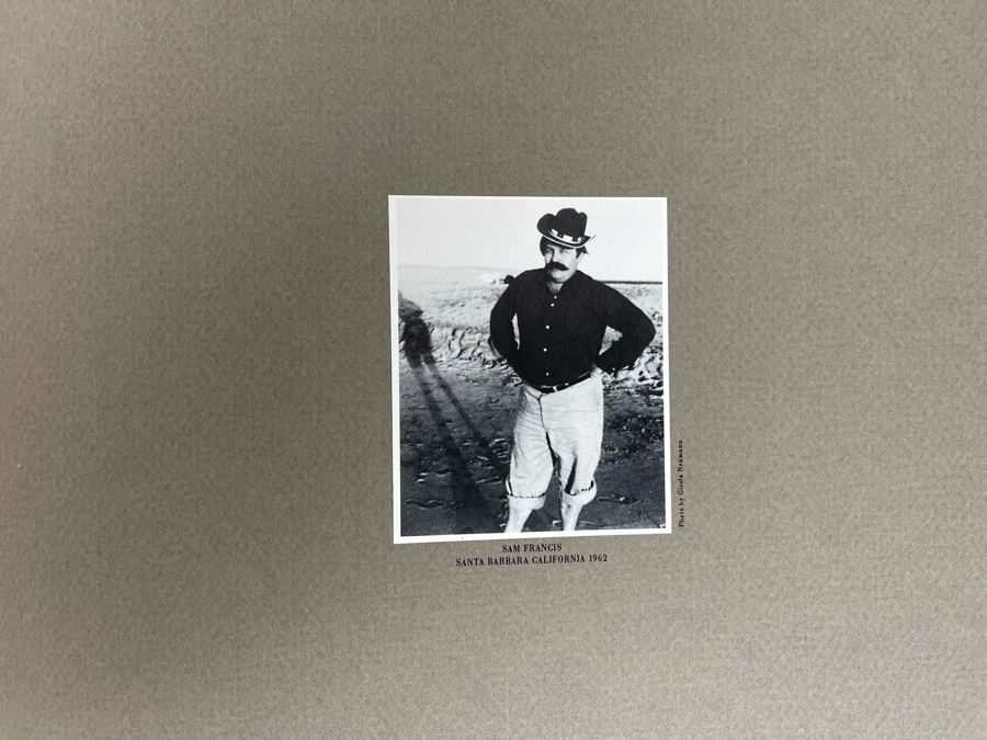 First Edition 1991 Book Sam Francis Edge Paintings James Corcoran Gallery Santa Monica, CA [Photo 7]