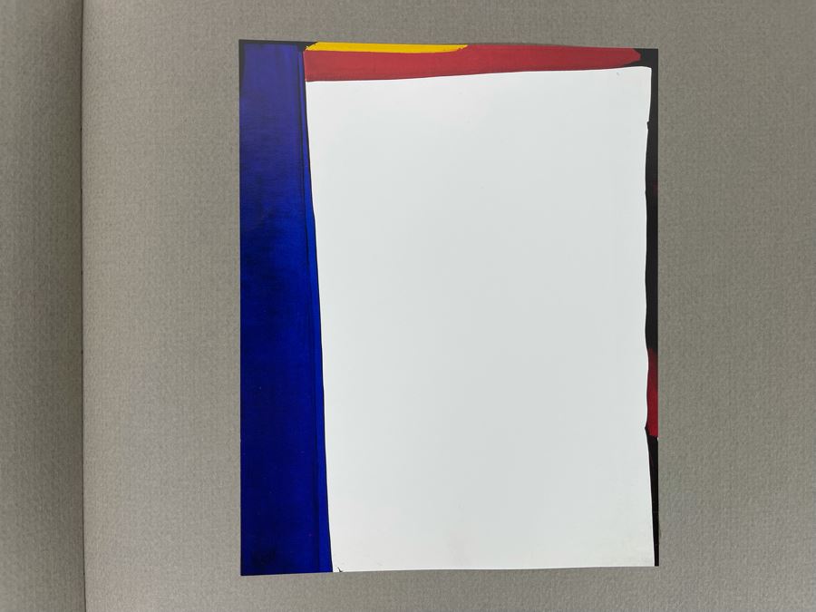 First Edition 1991 Book Sam Francis Edge Paintings James Corcoran Gallery Santa Monica, CA [Photo 5]