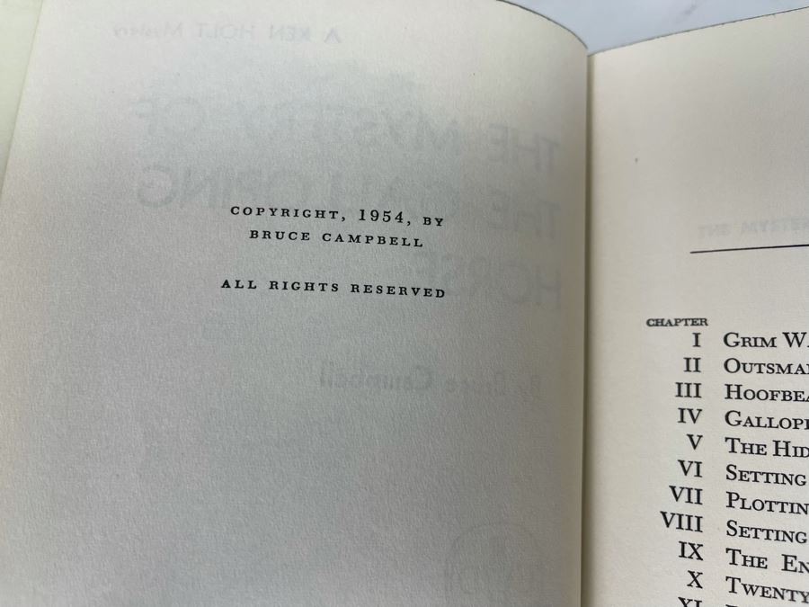 Four Vintage 1949-1956 Ken Holt Mystery Books [Photo 7]