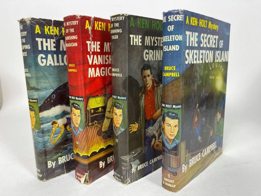 Four Vintage 1949-1956 Ken Holt Mystery Books [Photo 2]