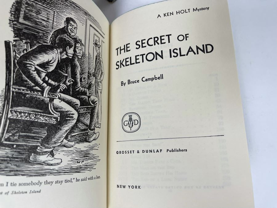Four Vintage 1949-1956 Ken Holt Mystery Books [Photo 3]