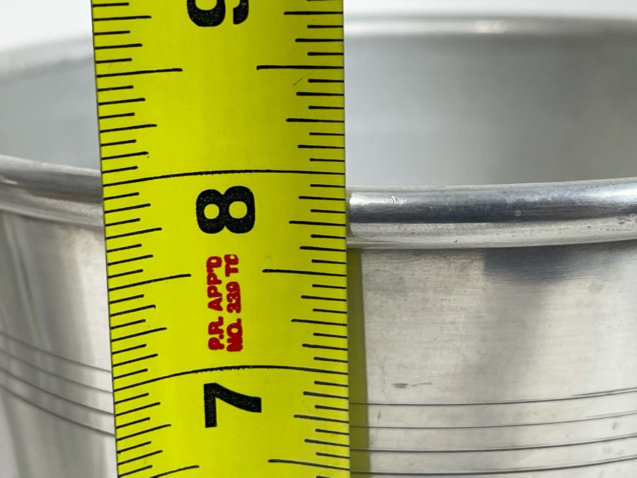 Pair Of French Aluminum Ice Buckets 8H [Photo 5]