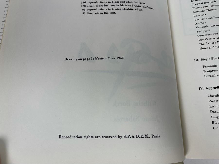 Pablo Picasso Book By Boeck / Sabartes Harry N. Abrams [Photo 6]