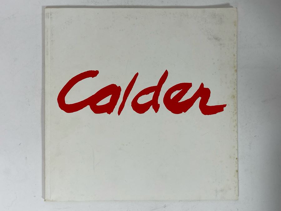 Original 1978 Alexander Calder Sculpture Of The 1970s Art Exhibition Catalog Book M. Knoedler & Co NY  [Photo 2]