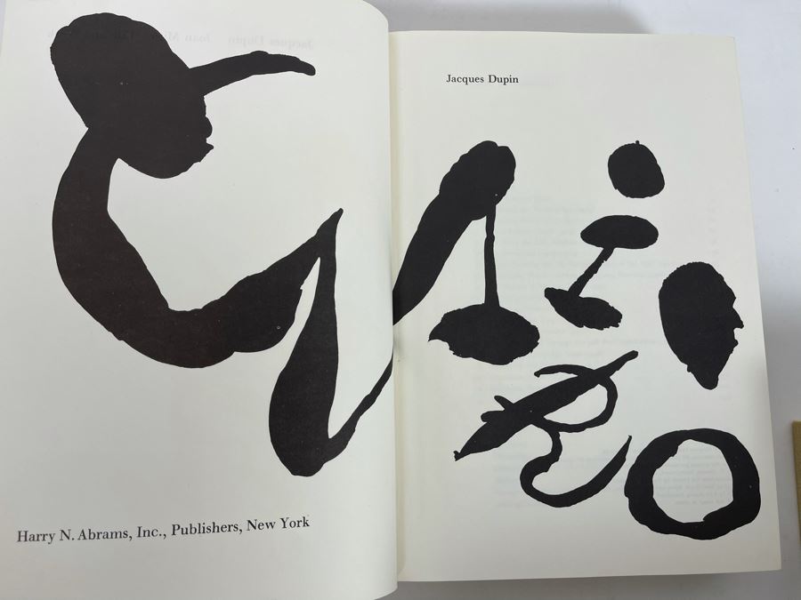 First Edition Book Joan Miro Life And Work By Jacques Dupin [Photo 4]