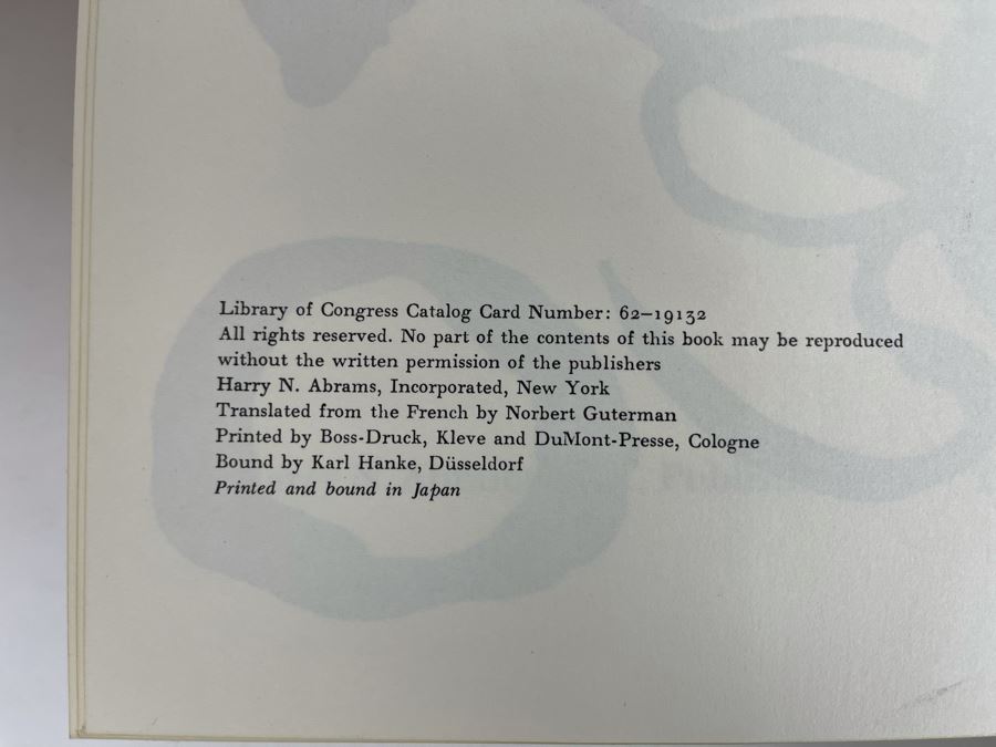 First Edition Book Joan Miro Life And Work By Jacques Dupin [Photo 5]