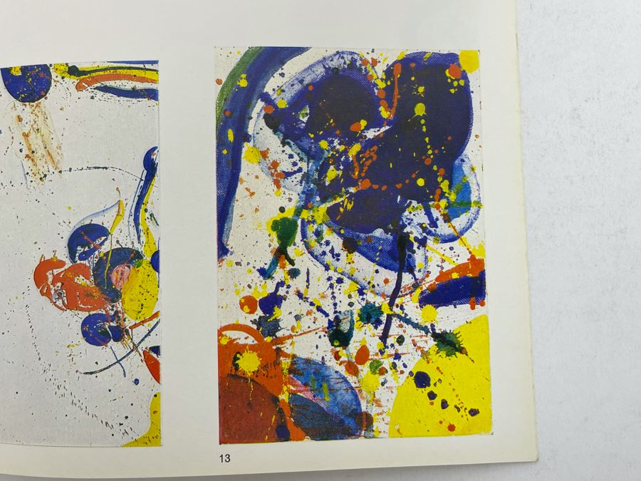 Original 1967 Sam Francis Art Exhibition Catalog Book Exhibition Of Oil Paintings And Coloured Drawings From 1962-1966 Pierre Matisse Gallery New York [Photo 9]
