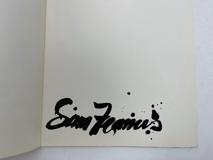 Original 1967 Sam Francis Art Exhibition Catalog Book Exhibition Of Oil Paintings And Coloured Drawings From 1962-1966 Pierre Matisse Gallery New York [Photo 2]