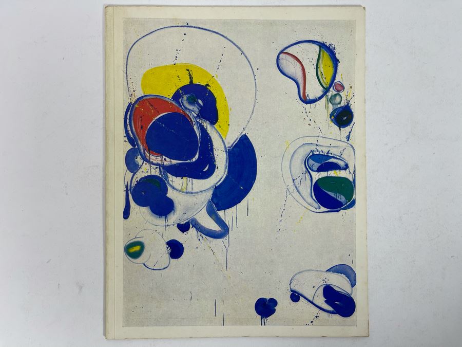 Original 1967 Sam Francis Art Exhibition Catalog Book Exhibition Of Oil Paintings And Coloured Drawings From 1962-1966 Pierre Matisse Gallery New York