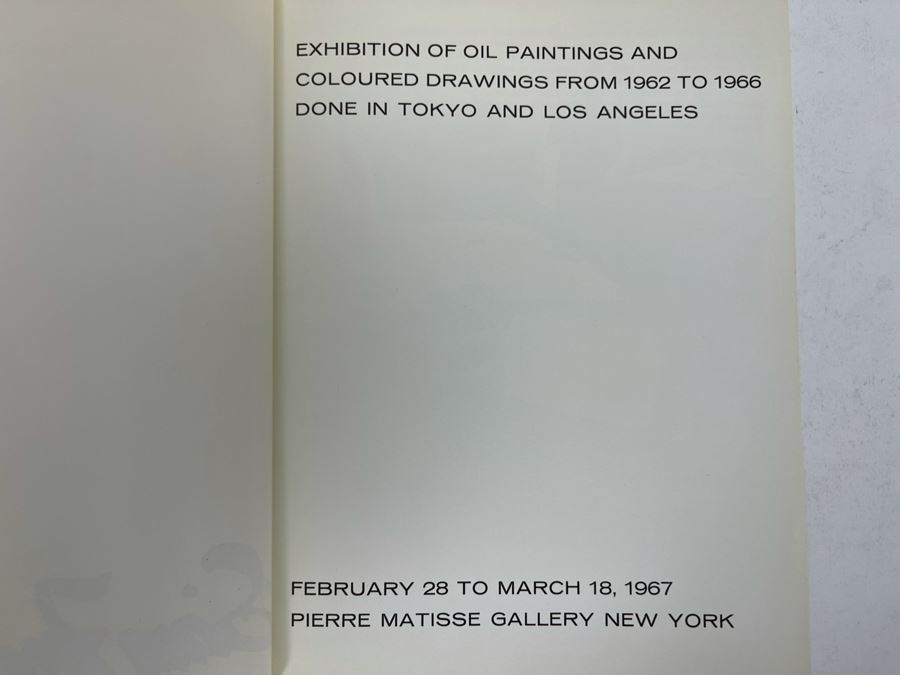 Original 1967 Sam Francis Art Exhibition Catalog Book Exhibition Of Oil Paintings And Coloured Drawings From 1962-1966 Pierre Matisse Gallery New York [Photo 3]