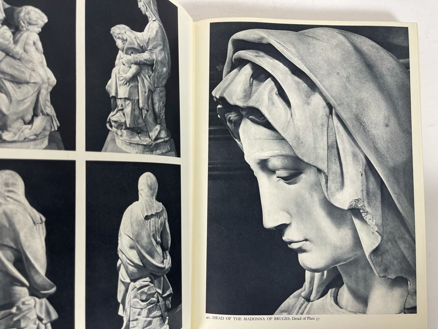 1959 Third Printing Book Michelangelo Paintings Sculptures Architecture By Ludwig Goldscheider Phaidon Publishers Inc [Photo 16]