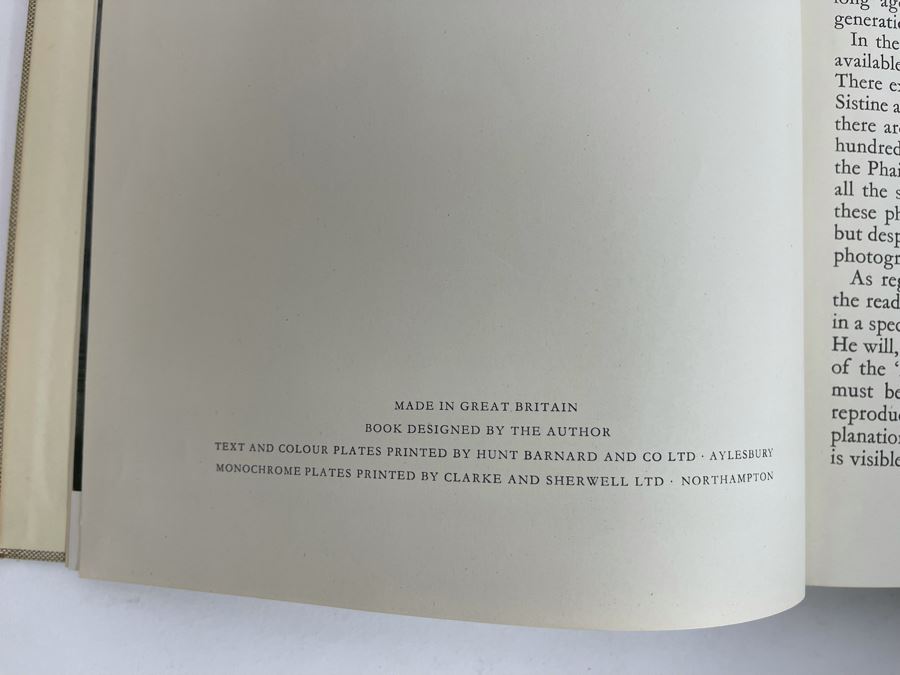 1959 Third Printing Book Michelangelo Paintings Sculptures Architecture By Ludwig Goldscheider Phaidon Publishers Inc [Photo 7]