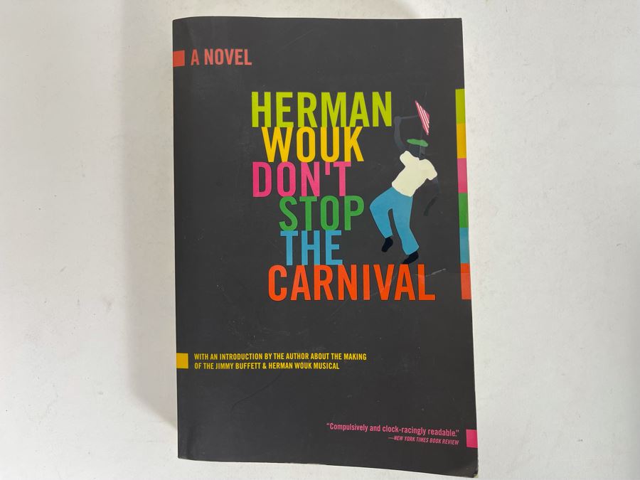 Signed Book Herman Wouk Book Don't Stop The Carnival Signed By Herman Wouk [Photo 2]